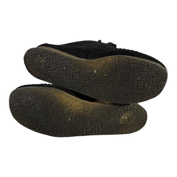 Clarks Originals Wallabee Boot Men’s 9 Black Suede Leather Crepe Sole Moccasin - Picture 8 of 8